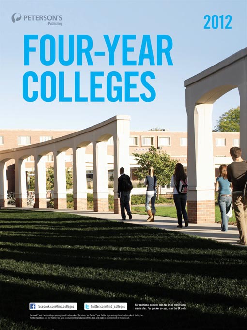 Title details for Four-Year Colleges 2012 by Peterson's - Available